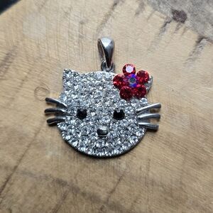 Hello Kitty Crystal Pendant